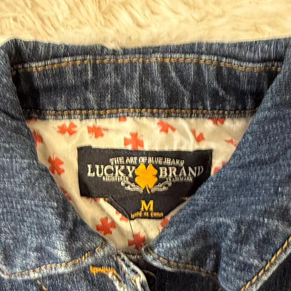 Lucky Brand Kids Dark Blue Jean Jacket
